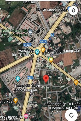 Hình ảnh bán đất chính chủ thành phố tân an .long an