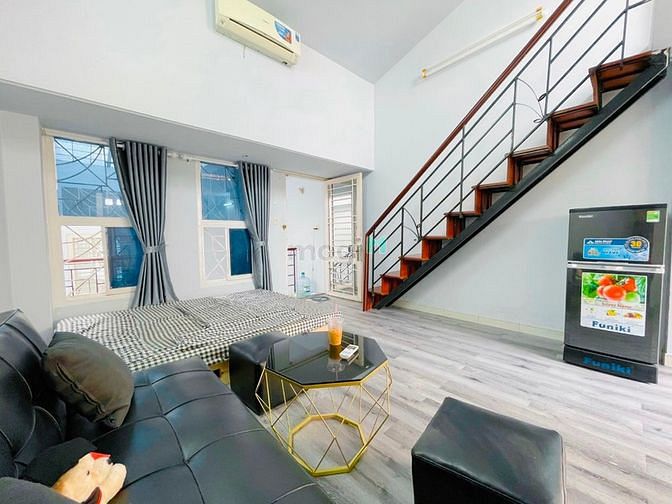 Hình ảnh Duplex full nội thất thoáng mát _có cửa số lớn ở trung tâm Q4