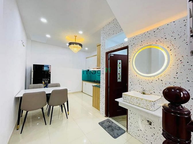 Hình ảnh Siêu phẩm nhà phố PHAN VĂN TRỊ BÌNH THẠNH Diện tích: ngang 3,7m x 10m