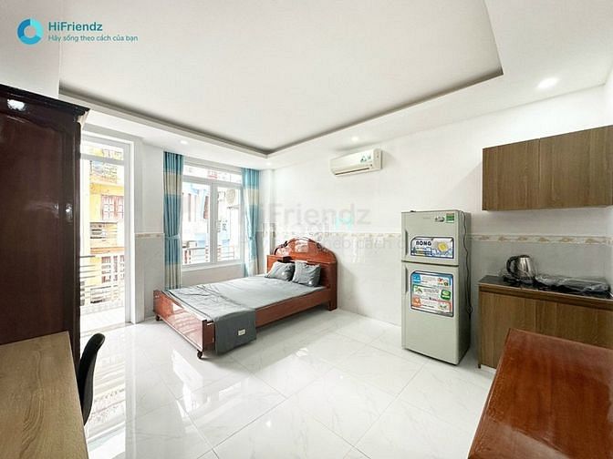 Hình ảnh Studio ban công siu rộng ngay cầu SàiGòn-Giảm mạnh-ÍT CHI PHÍ-NUÔI PET