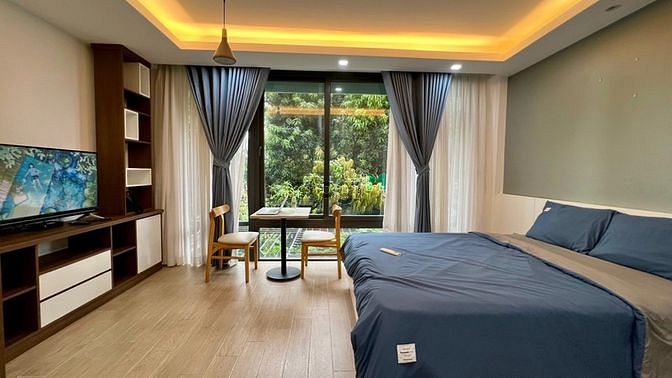 Hình ảnh Chính Chủ Cho Thuê Căn Hộ Studio Cửa Sổ Ban Công Siêu Đẹp Cạnh PMH Q7