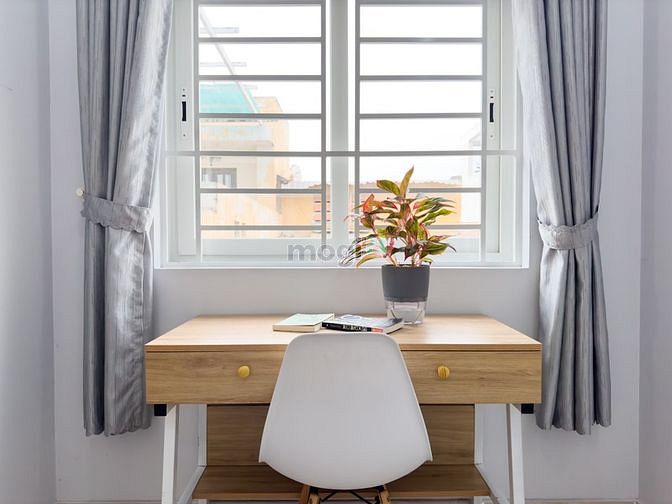 Hình ảnh Căn Hộ 1PN Cao Cấp 50m2 Bancol Lớn Bao Phí Khu Vực Cư Xá Bắc Hải Q10