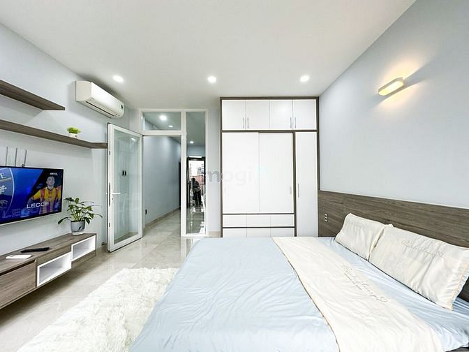 Hình ảnh Căn Hộ 1PN Cao Cấp 50m2 Bancol Lớn Bao Phí Khu Vực Cư Xá Bắc Hải Q10