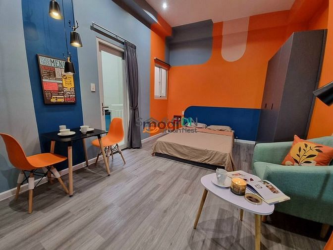 Hình ảnh Cho thuê Studio phòng ngủ tách bếp. Ngay phố ẩm thực Vạn Kiếp