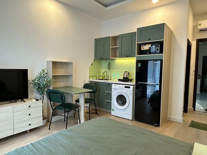 Hình ảnh Căn Hộ Studio Tách Bếp Cao Cấp Bancol 35m2 Gần Cư Xá Bắc Hải Q10
