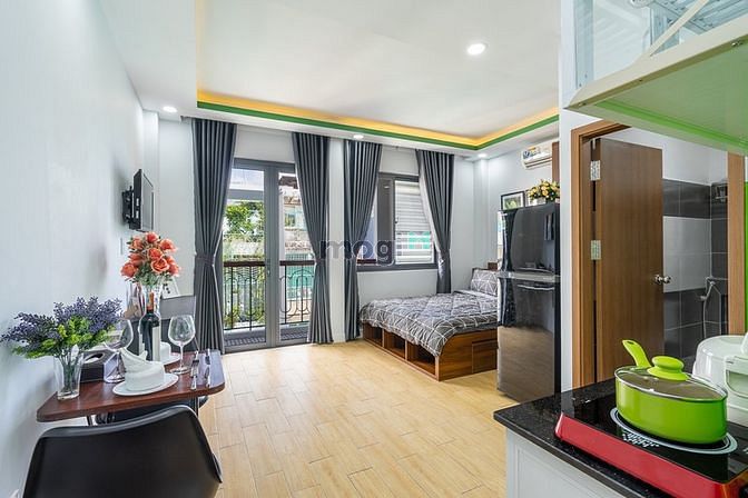 Hình ảnh 💯 Studio Bancol Lớn Nội Thất Cao Cấp- An Ninh Ngay Ngã Tư Hàng Xanh