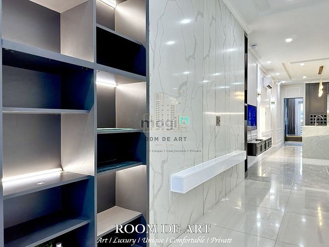 Hình ảnh Hệ Thống Căn Hộ 2PN Cao Cấp 85M2 Bao Phí Gần Vạn Hạnh Mall Quận 10