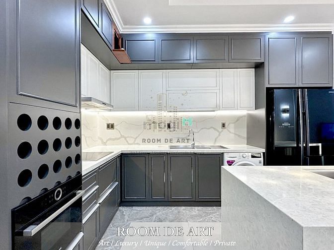 Hình ảnh Hệ Thống Căn Hộ 2PN Cao Cấp 85M2 Bao Phí Gần Vạn Hạnh Mall Quận 10