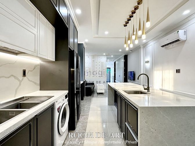 Hình ảnh Hệ Thống Căn Hộ 2PN Cao Cấp 85M2 Bao Phí Gần Vạn Hạnh Mall Quận 10