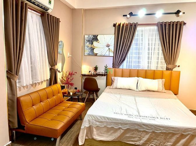 Hình ảnh Cho thuê Studio 2 cửa sổ ngay Quận 1 gần cầu ông lãnh.
