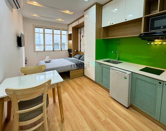 Hình ảnh Q1 Căn Hộ dịch vụ cửa sổ ngay chợ Tân Định , Hồ Con Rùa , PĐB