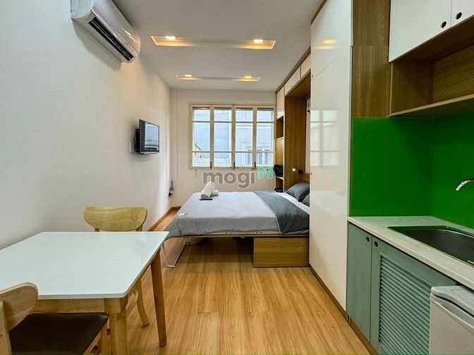 Hình ảnh Q1 Căn Hộ dịch vụ cửa sổ ngay chợ Tân Định , Hồ Con Rùa , PĐB