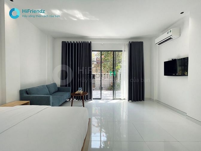 Hình ảnh CHDV mới mẻ - Full nội thất, máy giặt riêng - Có ban công lớn