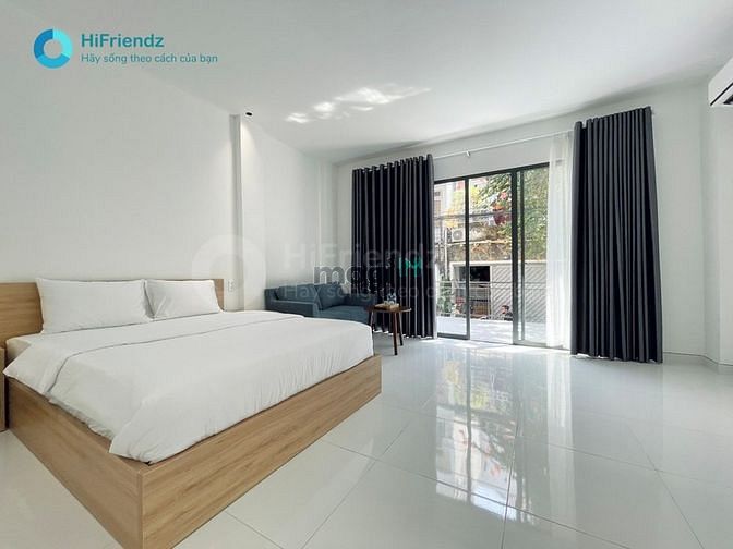 Hình ảnh CHDV mới mẻ - Full nội thất, máy giặt riêng - Có ban công lớn