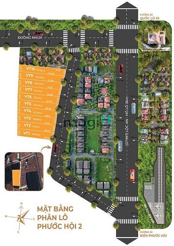 Hình ảnh Bán 170m2 đất thổ cư, gái chỉ 6,5tr/m2 bao sang tên. Liền kề DT997 36m