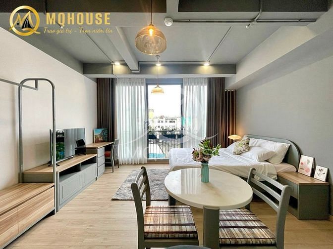 Hình ảnh Cho thuê Trang Chủ MB66.COM / Đăng Ký Tặng 66K_Studio tách bếp_có ban công_new 100%_gần Sân Bay