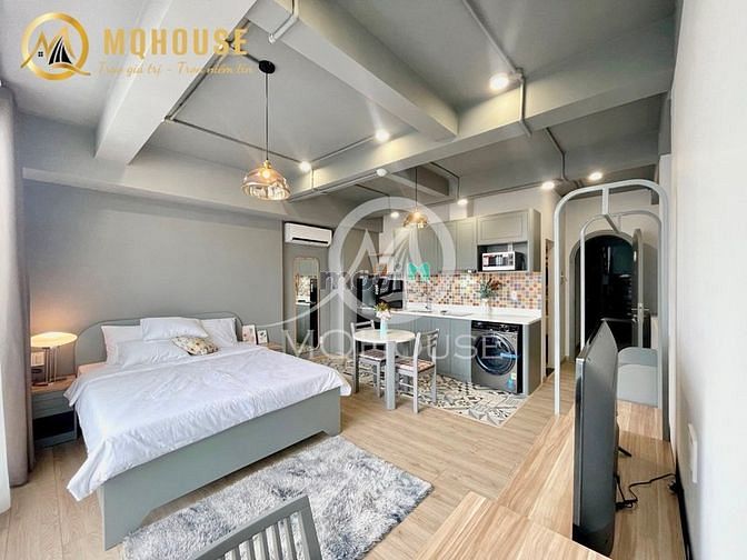 Hình ảnh Cho thuê Trang Chủ MB66.COM / Đăng Ký Tặng 66K_Studio tách bếp_có ban công_new 100%_gần Sân Bay