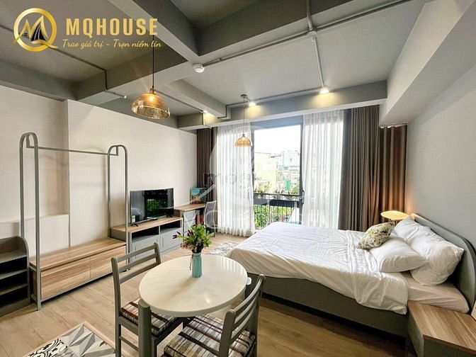 Hình ảnh Cho thuê Trang Chủ MB66.COM / Đăng Ký Tặng 66K_Studio tách bếp_có ban công_new 100%_gần Sân Bay