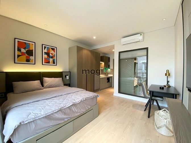 Hình ảnh Trống lại Studio TÁCH BẾP - Ban công rộng - Full nội thất sẵn