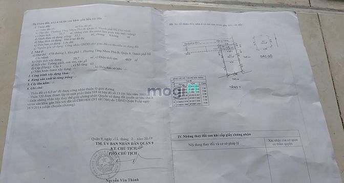 Hình ảnh Bán Nhà Hẽm đường số 1. Giá 2,7 tỷ