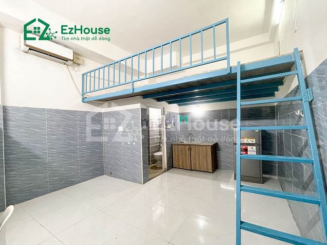 Hình ảnh Phòng trọ cao cấp có gác, nội thất cơ bản giá rẻ Tân Phú