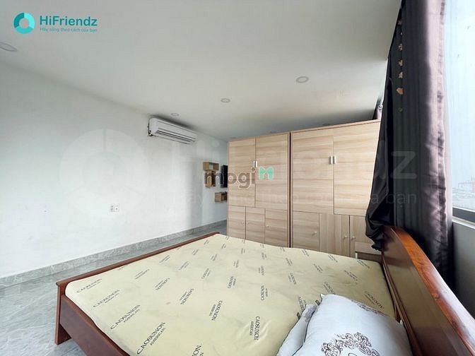 Hình ảnh Studio tách bếp có máy giặt riêng full nội thất có balcon