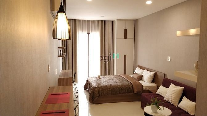 Hình ảnh Căn Hộ Studio Ban Công_40 m2_Full Nội Thất_Nguyễn Huy Tưởng BT