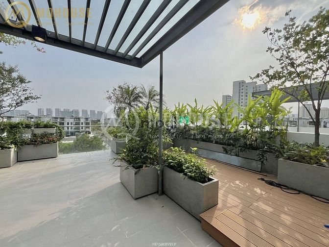 Hình ảnh Cho thuê CH 1PN bancol/studio master Luxury trong khu biệt thự An Phú