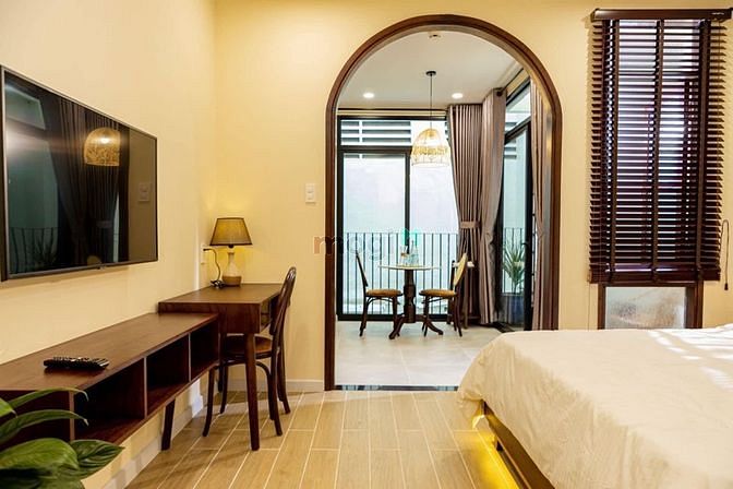Hình ảnh ✔️Cho thuê chung cư cao cấp_1PN có balcony_tại Đ.Phan Kế Bính_Q1