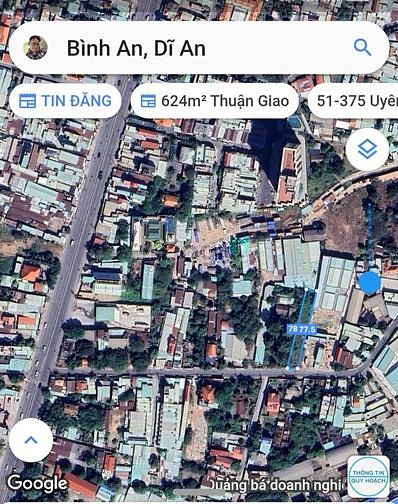 Hình ảnh Cần bán gấp lô đất Dĩ an 773m co 511mtc giá 17ty500 NH thanh lý