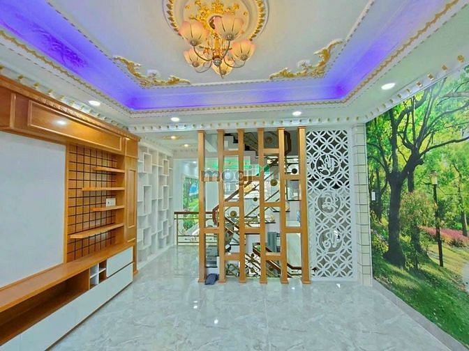 Hình ảnh Đường Bình Trị Đông: Nhà 4.5mx15m đúc 1 lửng 3 lầu