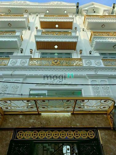 Hình ảnh Đường Bình Trị Đông: Nhà 4.5mx15m đúc 1 lửng 3 lầu