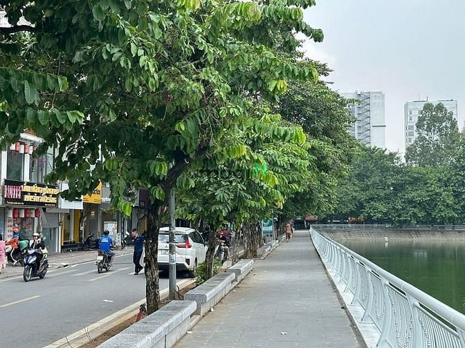 Hình ảnh Bán đất view hồ Phương Mai, lô góc 185m2, 63 tỷ.