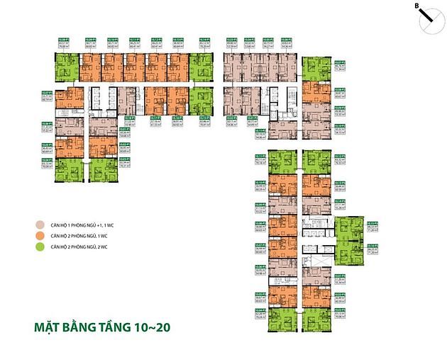 Hình ảnh Mb6623 nạp rút nhanh chóng 1-2PN officetel Picity Sky Park ngay Phạm Văn Đồng