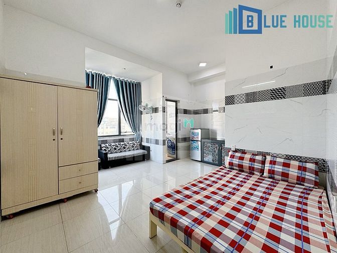 Hình ảnh Phòng Full Nội Thất Ban Công - View Kính - Etown Cộng Hòa - Giữ T4