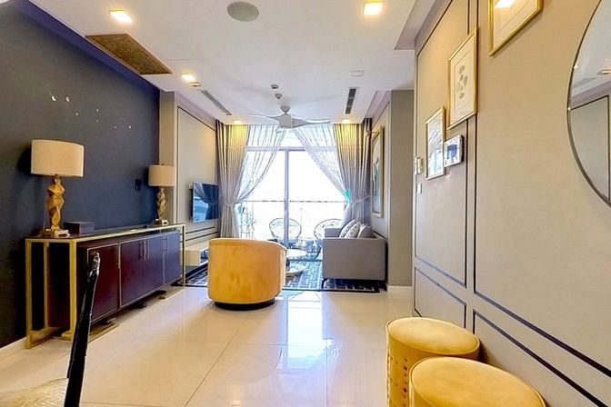 Hình ảnh Bán CH cao cấp Vinhome Cenntral Park, BT, 117m2-3PN2WC,full N.Thất