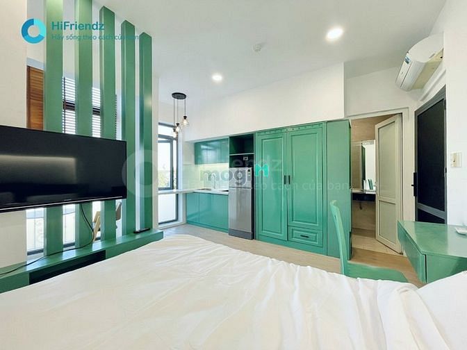 Hình ảnh Studio Full nội thất, cửa sổ lớn chill