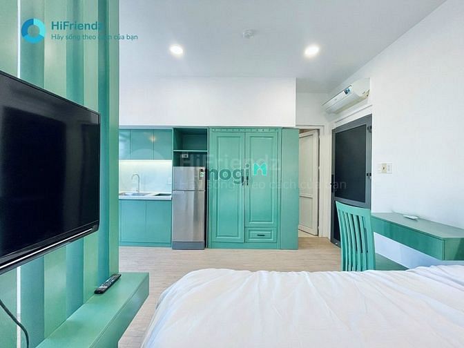 Hình ảnh Studio Full nội thất, cửa sổ lớn chill