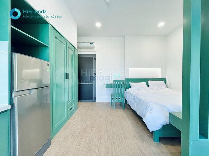 Hình ảnh Studio Full nội thất, cửa sổ lớn chill