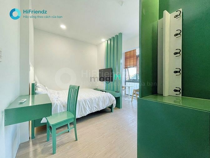 Hình ảnh Studio Full nội thất, cửa sổ lớn chill