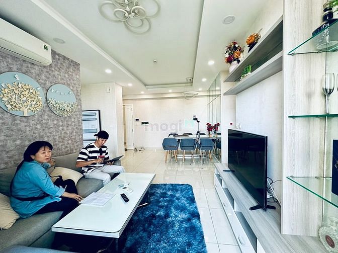 Hình ảnh cho thuê Trang Chủ MB66.COM / Đăng Ký Tặng 66K Saigon Mia, 80m2, 2 PN, ĐNT, lầu 12 , ban công siêu lớ