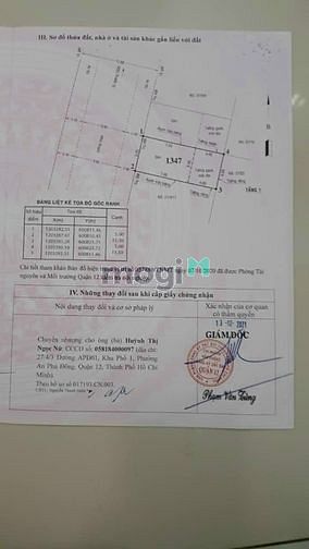 Hình ảnh Đất thổ cư ngay gần chợ Thạnh Xuân khu đường nhựa vỉa hè