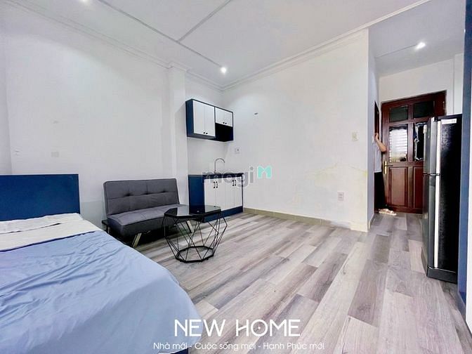 Hình ảnh Studio full nội thất, ban công siêu rộng. Gần chợ 200, ĐH Luật, NTT Q4