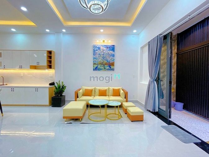Hình ảnh MT hẻm lớn Phan Văn Trị, Phạm văn Đồng. 50m2 3 tầng 5.55t