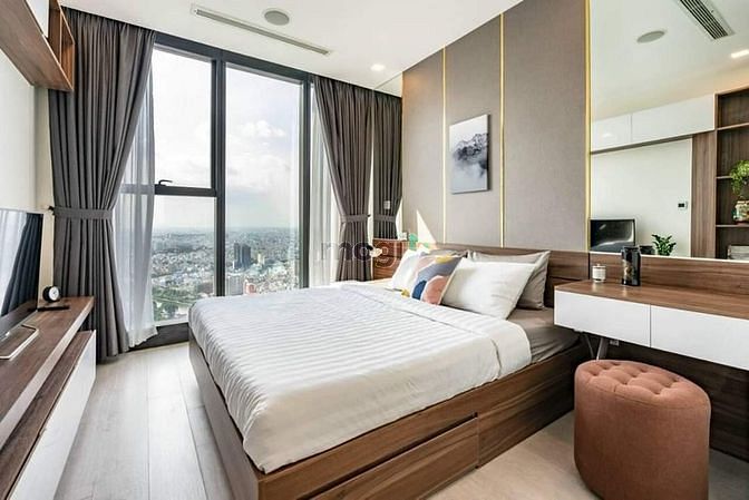 Hình ảnh Vinhomes Golden River - Luxury Class Q1 Layout 2PN2WC view tầng cao