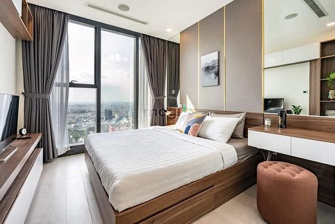 Hình ảnh Vinhomes Golden River - Luxury Class Q1 Layout 2PN2WC view tầng cao