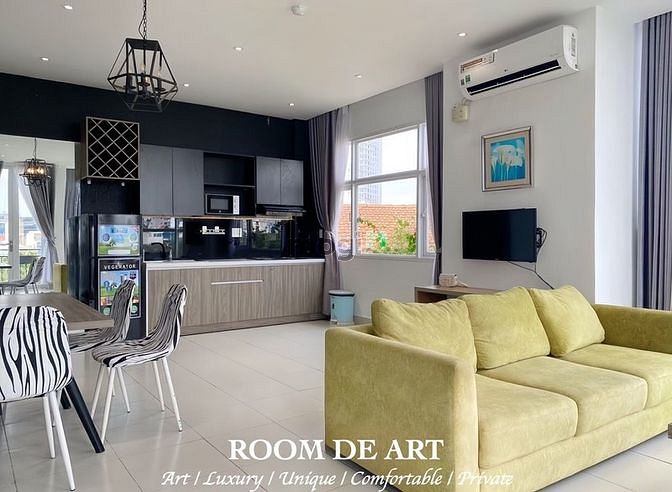 Hình ảnh Hệ Thống Căn Hộ 1PN Cao Cấp Bao Phí View Bờ Kè Trường Sa Q3
