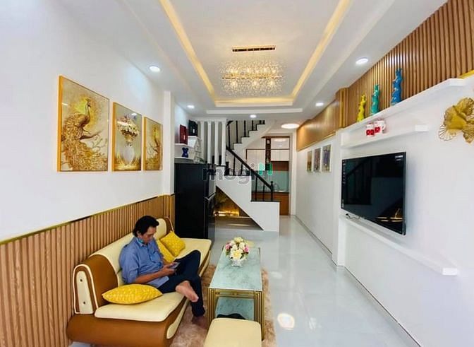 Hình ảnh HỖ TRỢ VAY BANK bán nhà TÔN ĐẢN Q4 xây đúc thật 44m2 giá chỉ 1,33 tỷ