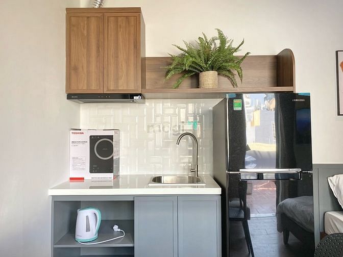 Hình ảnh Căn Hộ Phong Cách Tối Giản Gần Sân Bay