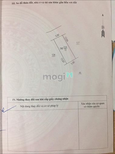 Hình ảnh Cần bán 70m2 full thổ cư, 5m tiền,  bình yên, thạch thất, hà nội, sát